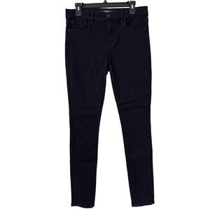 Express Stretch Mid Rise Black Leggings Jeans 8R